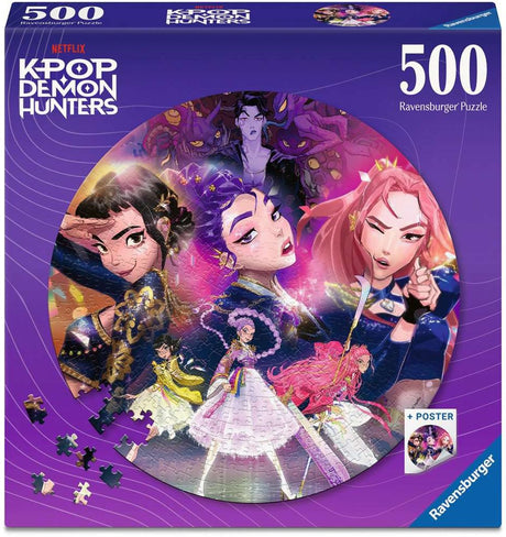 Puzzle Ravensburger Kpop łowcy demonów - 500 elementów.