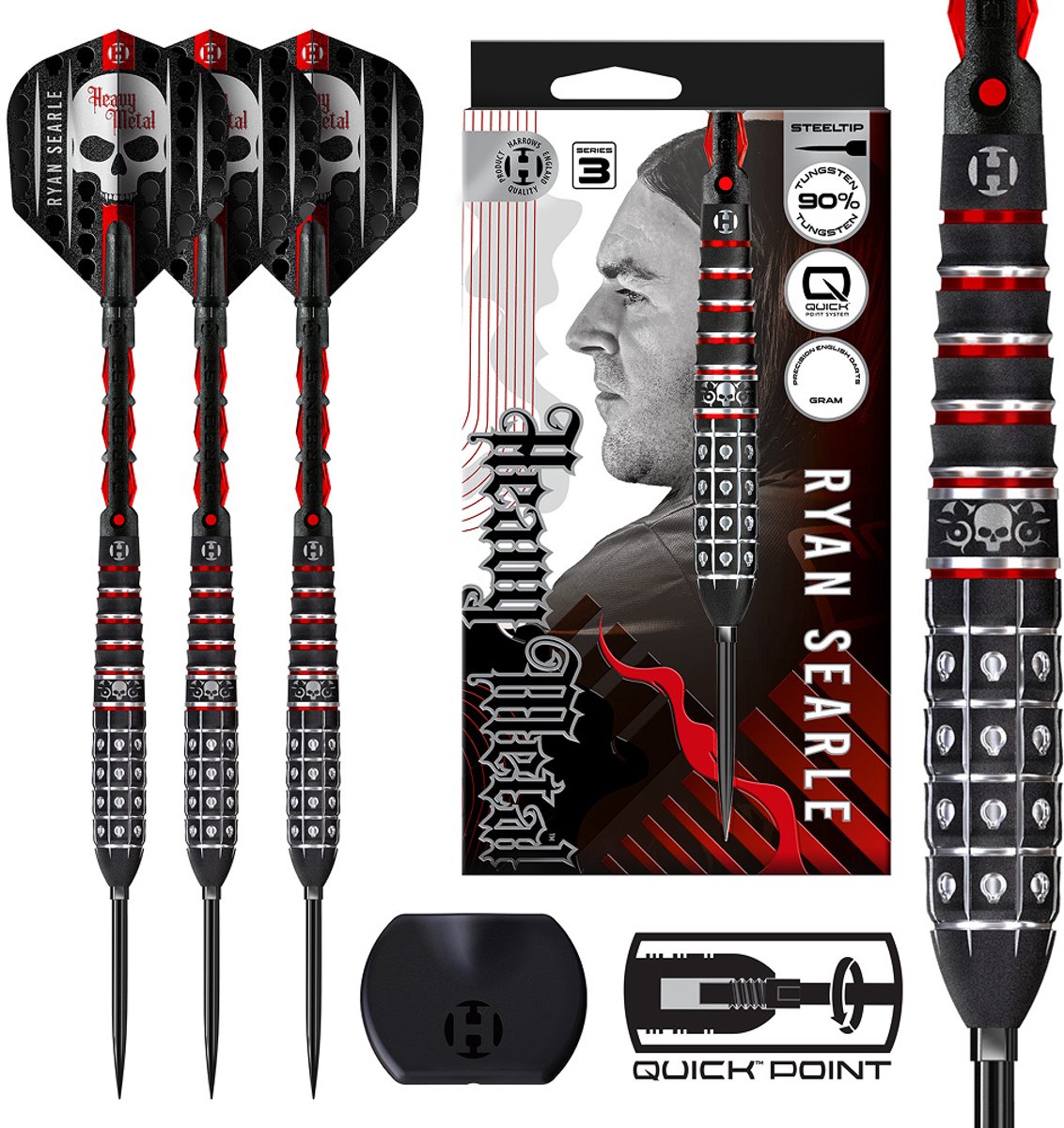 Harrows ryan searle series 3 90% tungsten 23gr