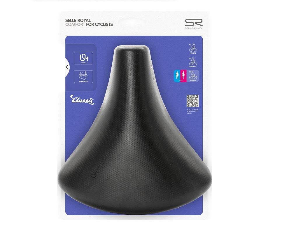 Saddle SR Classic Holland Unitech Unisex Black (mapa)