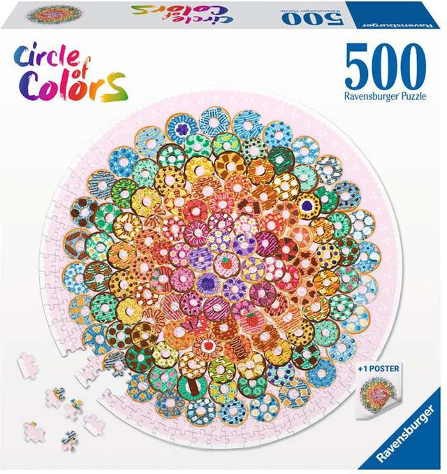 Pączki Ravensburger - układanka - 500 elementów