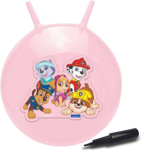 Nadmuchiwana piłka do skakania Lexibook Paw Patrol, różowa, 18' 45cm