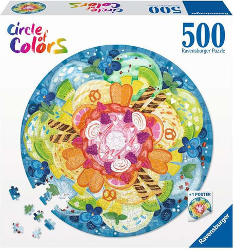 Puzzle Ravensburger Lody - układanka - 500 elementów