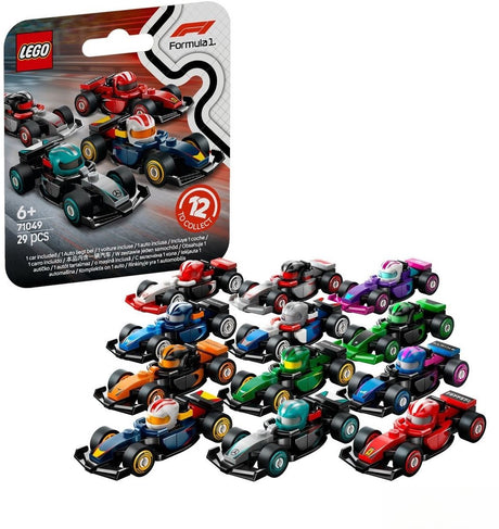 Lego 71049 minifigurki samochody wyścigowe f1® | 36 sztuk