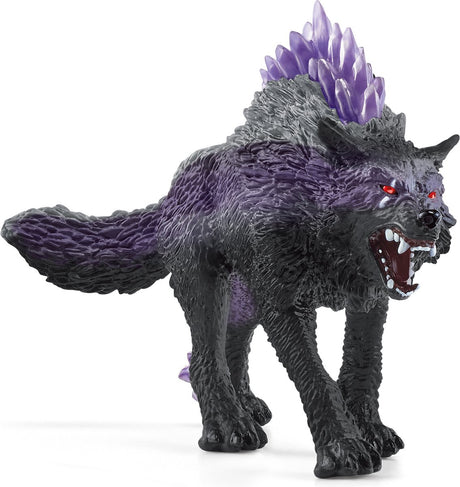 Stwory Schleich Eldrador - wilk cienia - figurka do zabawy - zabawki dla dzieci dla chłopców i dziewcząt - od 7 do 12 lat - 42554