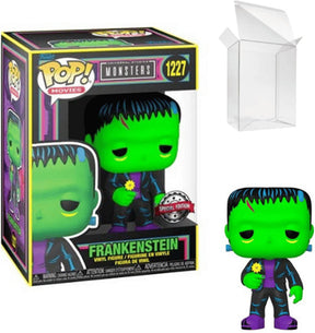 Funko-pop! Horror Universal Studio Monsters - Frankenstein #1227 Edycja specjalna Black Light