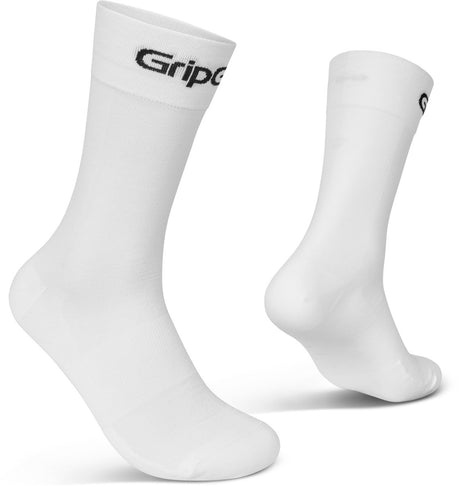Gripgrab - wysokie letnie skarpetki rowerowe Ride 1 para skarpet rowerowych Coolmax wysokie - unisex - białe