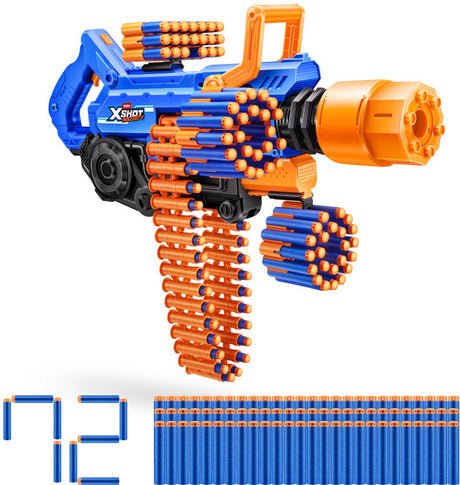 Xshot insanity dymiący blaster beczkowy od zuru - zabawkowy blaster