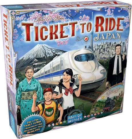 Asmodee bilet na jazdę w Japonii Włochy