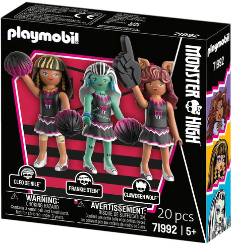 Playmobil | potwornie wysoki | pakiet strachu | przerażające figurki do kreatywnych przygód na Halloween | ze szczegółowymi akcesoriami do figur | idealny dla fanów potworów w wieku od 4 lat | 71992