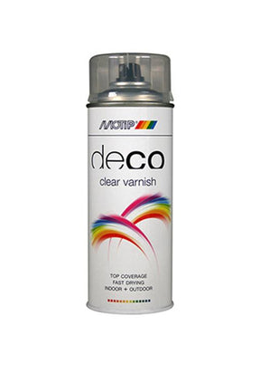 Motip 1051859 - sp. lakier bezbarwny alkidowy hg spray puszka 400 ml | 1 szt