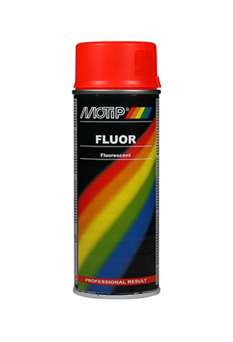 Motip 1051388 - lakier fluorescencyjny czerwono-pomarańczowy spray puszka 400 ml | 1 szt