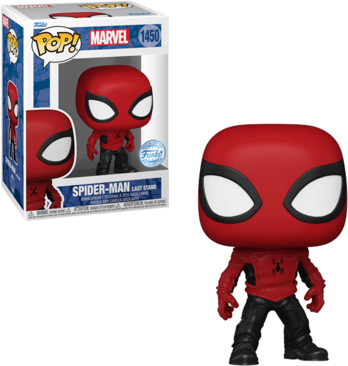Funko-pop! cud: ostatni bastion Spider-Mana, ekskluzywny #1450 px