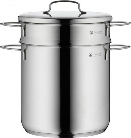 Wmf mini - patelnia do makaronu - ø18 cm - stal nierdzewna - kompaktowa - odpowiednia do wszystkich źródeł ciepła