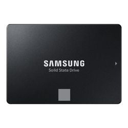 Samsung mz-77e1t0b 870 evo ssd, 1 tb, 2.5, sata3, 6 gb/s, 3d v-nand, 560 550 mb s, 512 mb ddr4