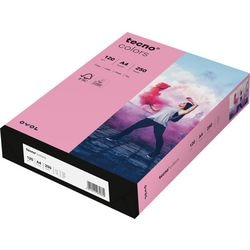 Papier kolorowy tecno a4 120 g m² różowy 250 ark