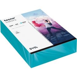 Papier kolorowy tecno a5 80 g m² niebieski 500 ark