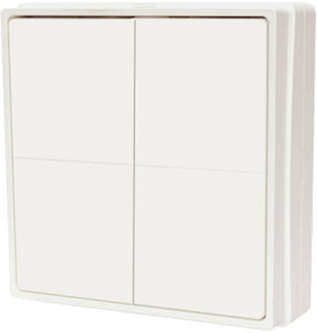 Przełącznik ścienny Shelly blu 4 (samodzielny) przełącznik (biały, Bluetooth 4.2)