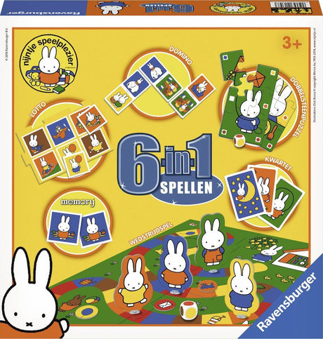 Gry Ravensburger Miffy, 6w1