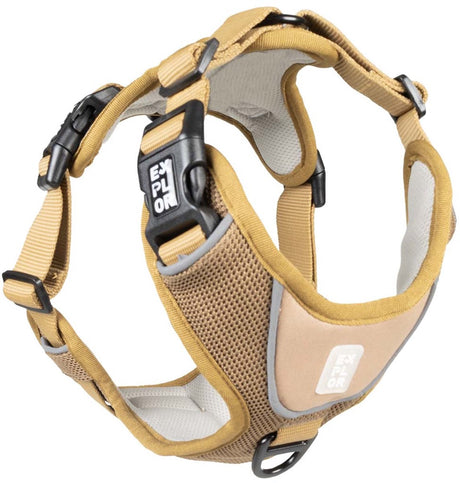 Explor Duvoplus Ultimate Fit Szelki klasyczne bez ciągnięcia dla psów XL-52-66cm-71-104cm Honey Gold