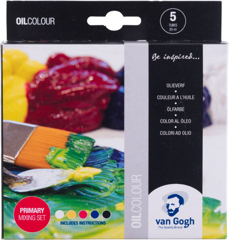 Zestaw do mieszania farb olejnych Van Gogha | 5 x 40ml