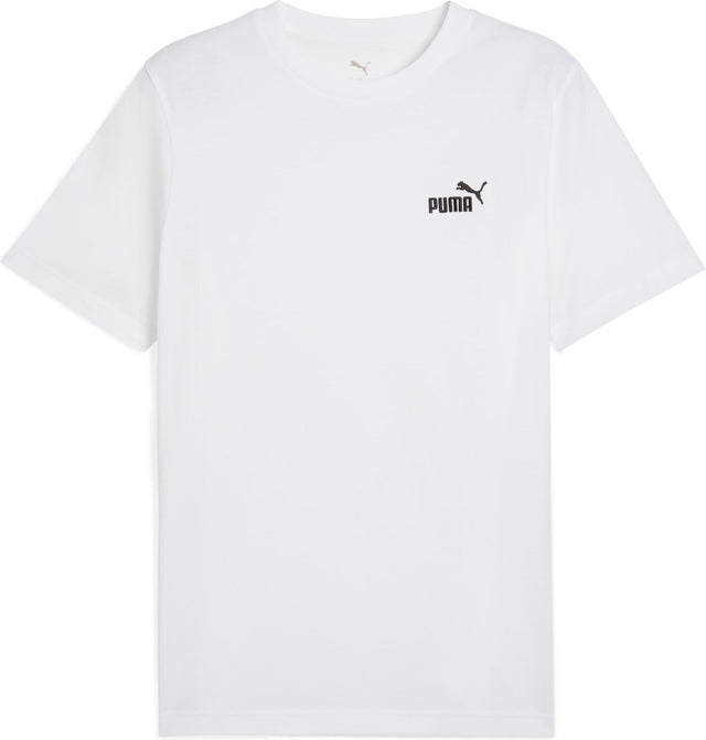Puma ess small no. 1 logo tee unisex t-shirt - white