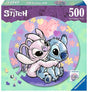 Okrągłe puzzle Ravensburger Disney Stitch - układanka - 500 elementów