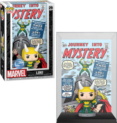 Funko-pop! okładka komiksu: loki - podróż w głąb tajemnicy 29 ekskluzywnie
