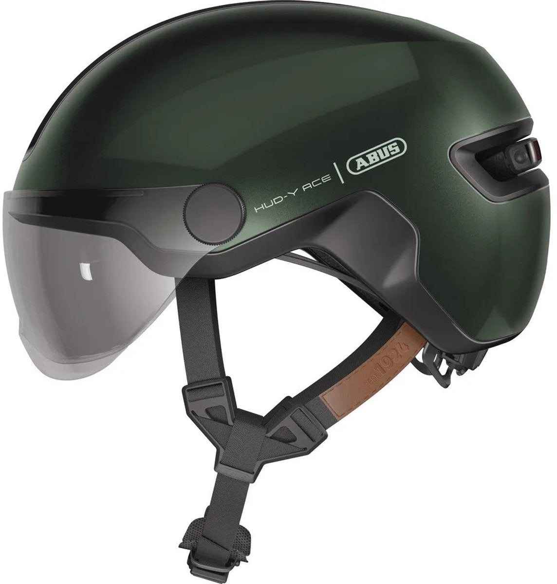 Abus Helm Hud-y as Moss Green M 54-58cm
