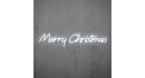 Neon light merry christmas wit 300led ip20 - l20xb94cm