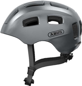 Kask rowerowy Abus youn-i 2.0 grafitowy srebrny m - 52-57 cm - srebrny - nadaje się do użytku na rowerach elektrycznych - rowerach miejskich - 260 g