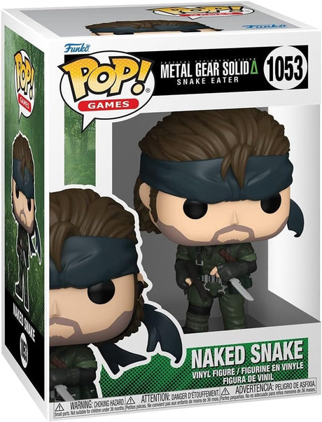 Funko Metal Gear Solid Snake eater - winylowa figurka nagiego węża 1053 pop! standardowe