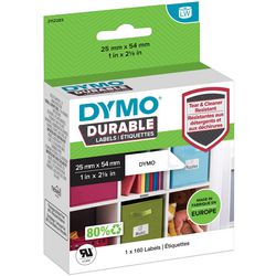 Etykiety adresowe dymo lw białe