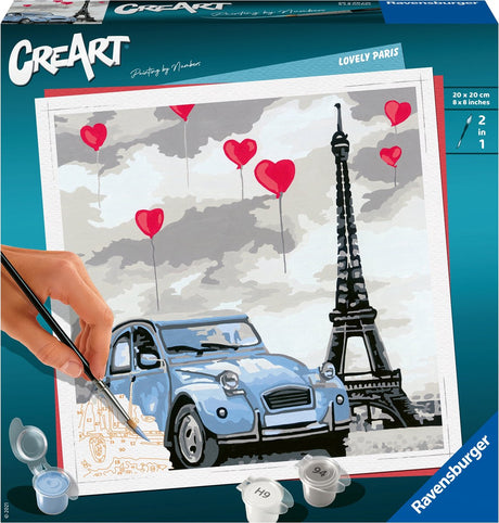 Ravensburger Malowanie po numerach Ravensburger Creart Malowanie po numerach - Paryż