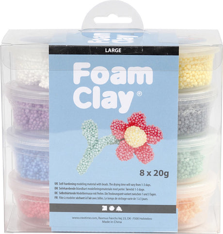 Firma Creativ https: www.cchobby.nl pianka-glina-duża-diverse-colors-8x20-gr-1-doos