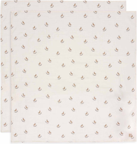 Jollein hydrofiele doek large 115x115cm nostalgic ride (2pack)