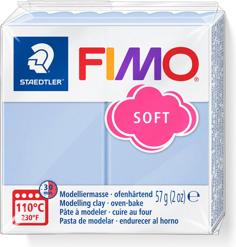 Fimo miękka glinka modelarska 57 g serenity blue