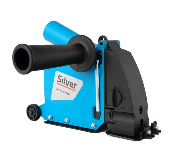 Silver stofschild voor slijper 115-125+adaptery