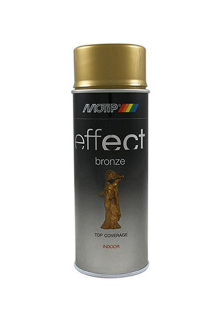 Motip 1051903 - 303001 spray kolorowy z efektem deco, złoty 400 ml | 1 szt