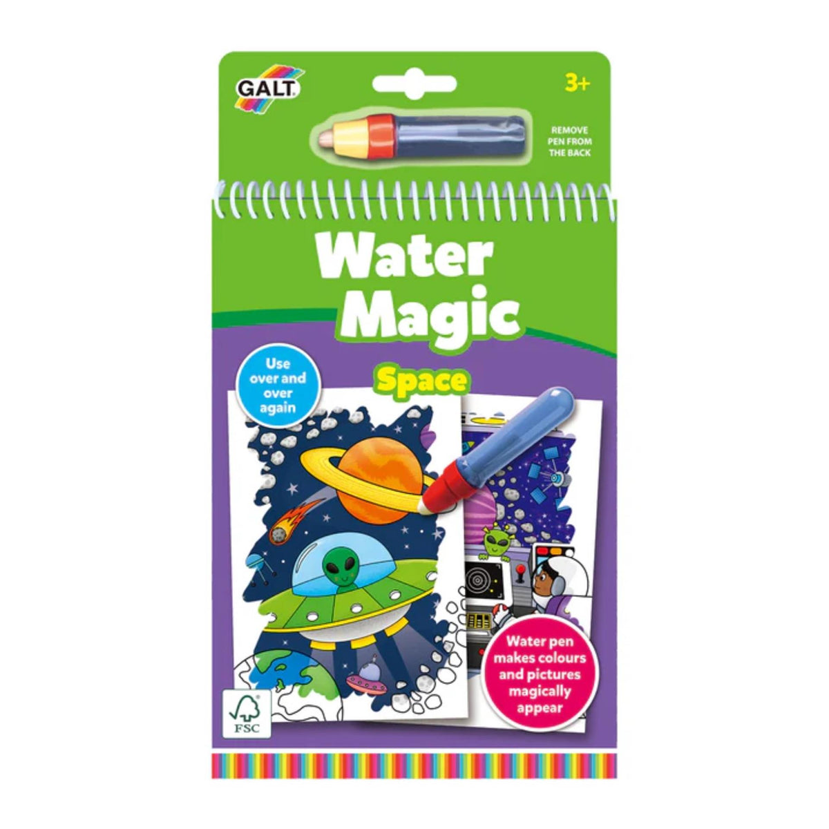 Jumbo Water Magic - kosmiczna kolorowanka z pisakiem wodnym