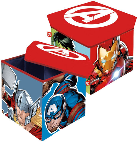 Avengers marvel 30x30x30 cm kruk container rood