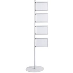 Stojak ekspozycyjny bi-office sup3310 4xa4 1800x560mm