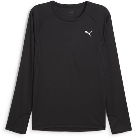 Męska koszulka sportowa Puma M Run Speed z długim rękawem (poli) - czarna