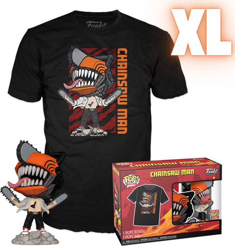 Funko-pop! tee box piła łańcuchowa man - ekskluzywna piła łańcuchowa man - xl