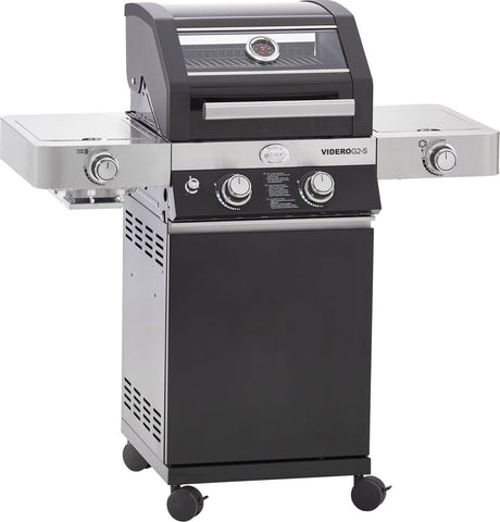 Grill Rösle - grill gazowy wideo g2-s vario 30 mbar - stal nierdzewna - czarny