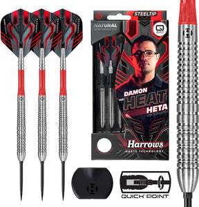 Harrows damon heta natural 90% tungsten 21gr quick point - darts