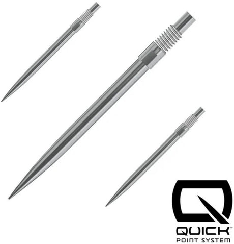 Harrows quick points silver 30 mm
