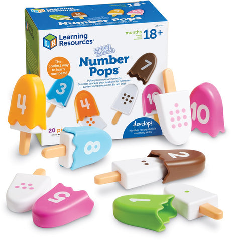 Zasoby edukacyjne inteligentne przekąski® numberpops™ - 2+