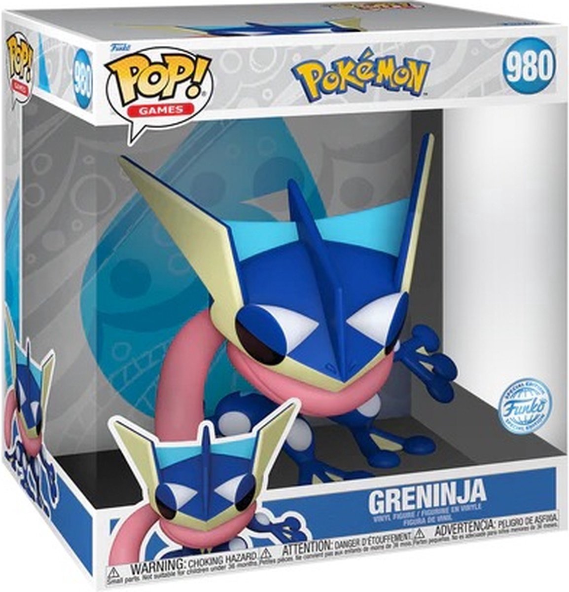 Gry Funko pop: jumbo pokemon - greninja pop (25cm) #980