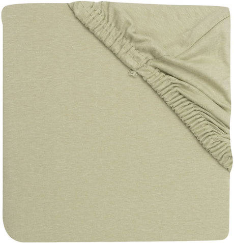 Jollein hoeslaken wieg - 40 50x80 90cm - jersey - soft matcha