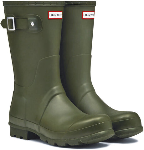 Kalosze Hunter - rozmiar 45 dla dorosłych - zielone, rozmiar 45 46